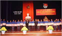 Sinh viên khoa Kinh tế với hoạt động chào mừng ngày thành lập Đoàn TNCS Hồ Chí Minh 26-3