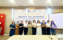 Giảng viên Khoa Kinh tế tham gia khóa học tập bồi dưỡng  "Quản lý năng suất – chi phí - rủi ro trong sản xuất" tại Hà Nội