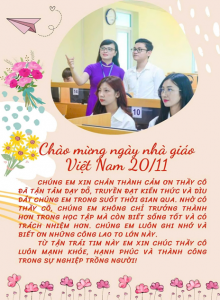 Liên chi Đoàn khoa Kinh tế tham gia cuộc thi “Thiết kế poster tri ân thầy cô”.