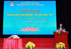 Trường Đại học Sao Đỏ tổ chức hội nghị Giảng viên chủ nhiệm - Cố vấn học tập học kỳ I, năm học 2024 - 2025