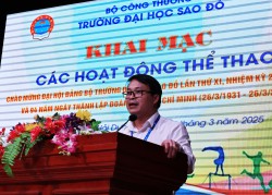 Khai mạc các hoạt động thể thao chào mừng Đại hội Đảng bộ Trường Đại học Sao Đỏ nhiệm kỳ 2025-2030 và kỷ niệm 94 năm ngày thành lập Đoàn thanh niên Cộng sản Hồ Chí Minh (26/3/1931-26/3/2025)