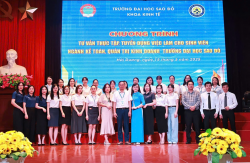 Chương trình tư vấn thực tập và tuyển dụng việc làm cho sinh viên ngành Kế toán & Quản trị kinh doanh Khoa Kinh tế Trường Đại học Sao Đỏ