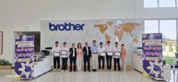 Sinh viên Trường Đại học Sao Đỏ nhận học bổng BROTHER năm học 2025-2026