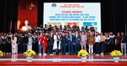 Trường Đại học Sao Đỏ chào đón học sinh Trường THPT Nguyễn Bỉnh Khiêm - Hải Phòng đến thăm quan trải nghiệm